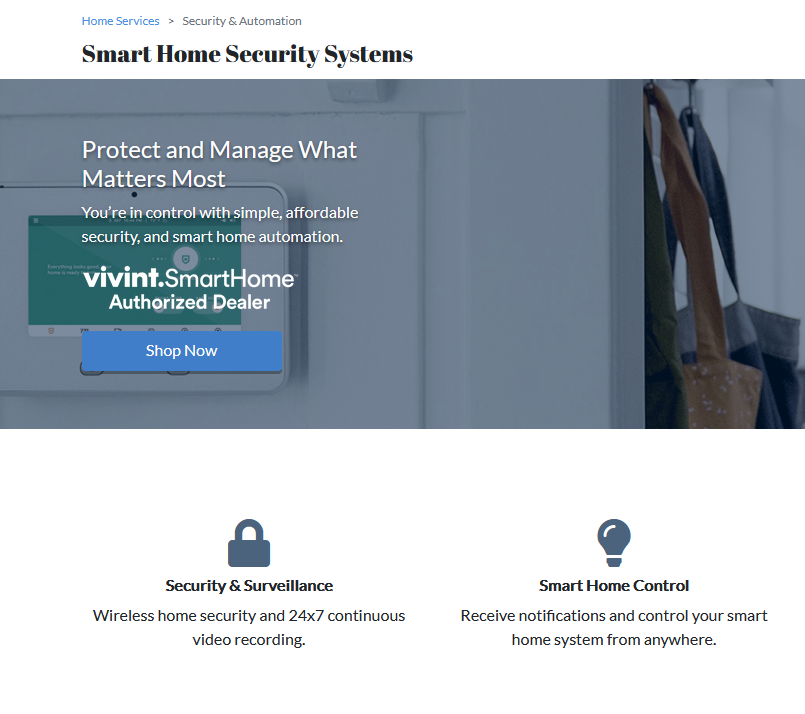 Home Security and Smart Home