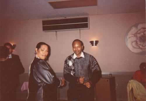  Aunt Loretta and Marc cutting a rug!