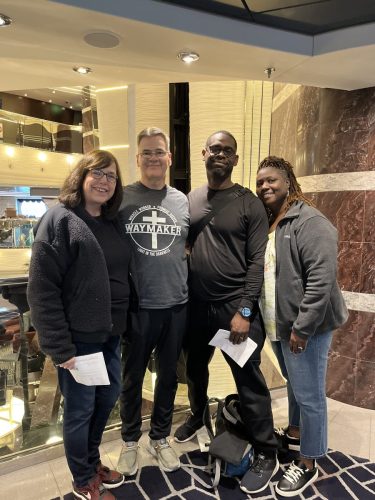 Connie, Zan, Daryl and Karima